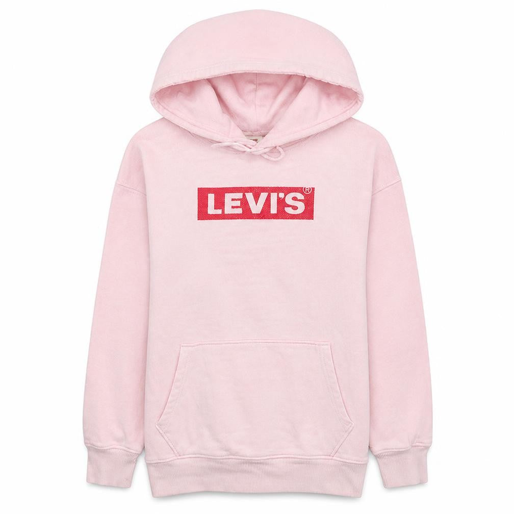 Levi’s Women’s Pink Relaxed Pullover Hoodie Small