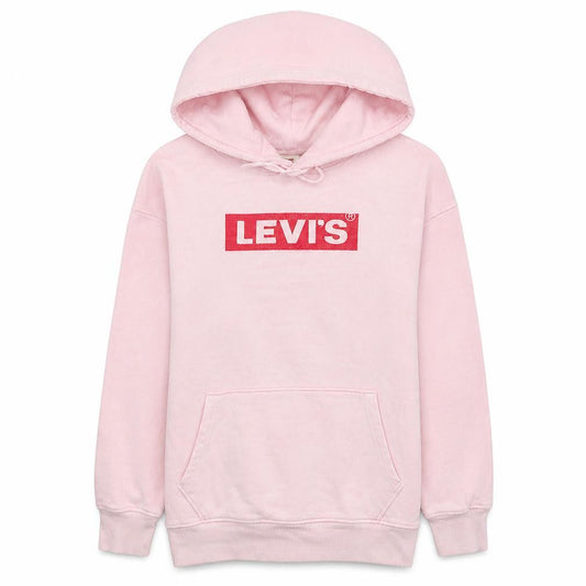 Levi’s Women’s Pink Relaxed Pullover Hoodie Small