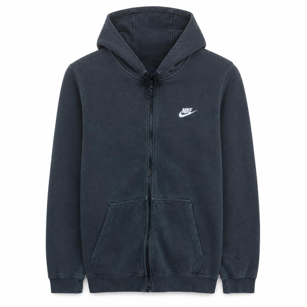 Nike Men's Black Full Zip Hoodie Sweatshirt Size M