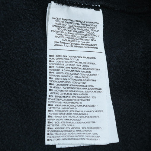 Nike Men's Black Full Zip Hoodie Sweatshirt Size M