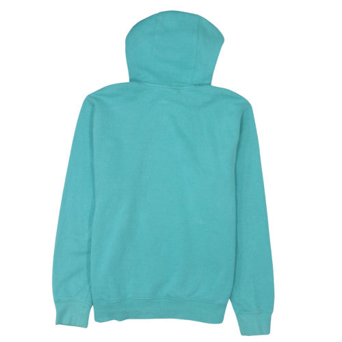 Nike Womens Teal Pullover Hoodie Medium Cotton Blend Casual