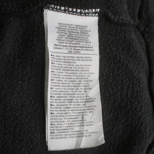 Nike Men's Black XL Pullover Hoodie Fleece Sweatshirt