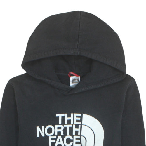 The North Face Boys Black Pullover Hoodie XL Cotton Blend Casual