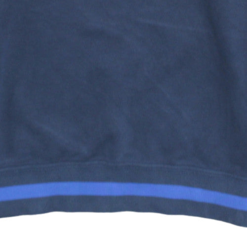 Nike Men’s Blue Pullover Sweatshirt Small Crew Neck Graphic Print