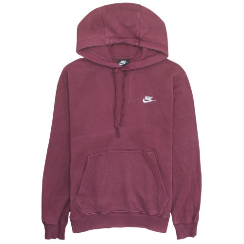Nike Men's Purple Pullover Hoodie Small Hooded Fleece Sweatshirt
