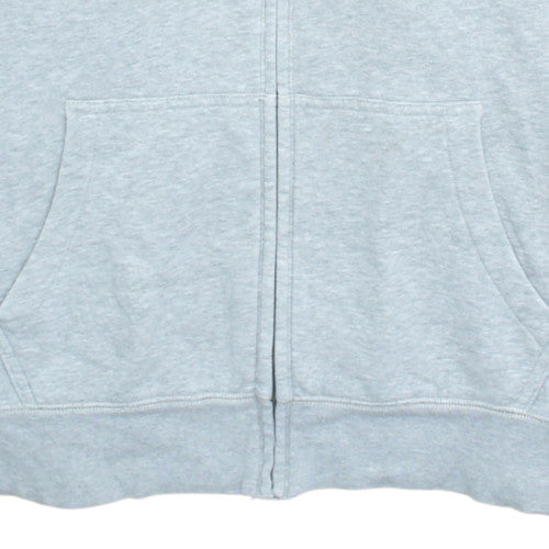GAP Men's Grey Full Zip Hoodie XL Fleece Logo Classic Style