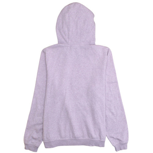 Nike Women Purple Pullover Hoodie L Cotton Blend Casual