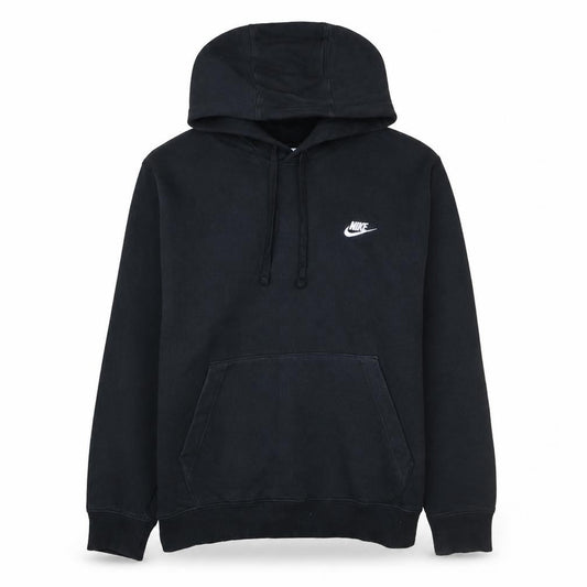 Nike Men's Black Pullover Hoodie Medium Classic Fleece Sweatshirt