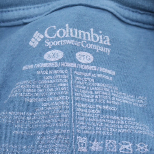 Columbia Men's Blue Seattle Graphic Cotton T-Shirt XXL