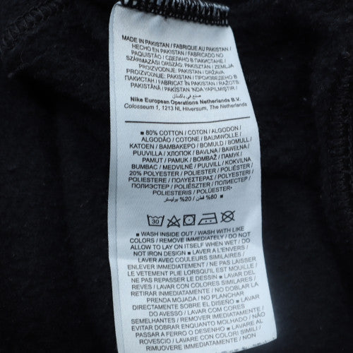 Nike Womens Black XL Pullover Sweatshirt Crew Neck Cotton Blend