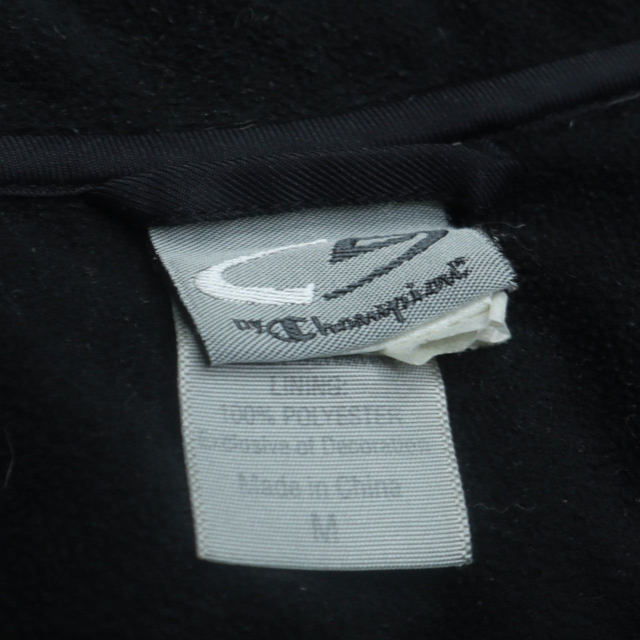 Champion Men's Black Medium Softshell Full Zip Jacket