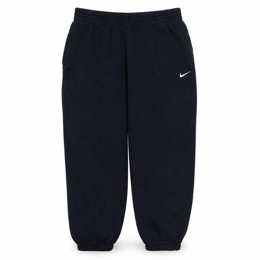 Nike Women's Black 2XL Fleece Sweatpants Joggers with Logo