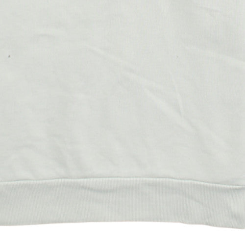 Patagonia Men's White M Regular Fit Organic Cotton Pullover Sweatshirt