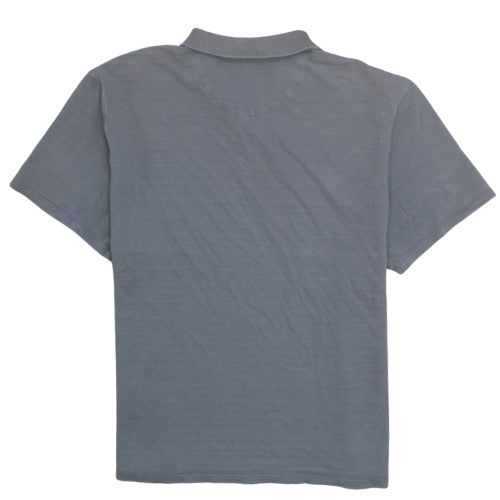 Calvin Klein Men's Grey 2XL Cotton Polo Shirt