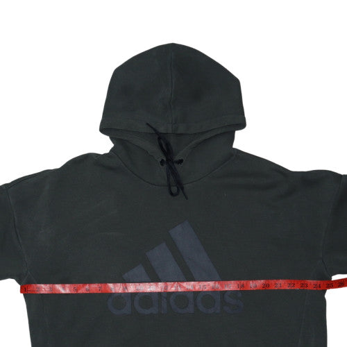 Adidas Womens Black XL Pullover Hoodie Sweatshirt with Logo