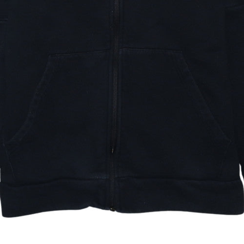 Adidas Men's Black Full Zip Hoodie Size L Sportswear Fleece