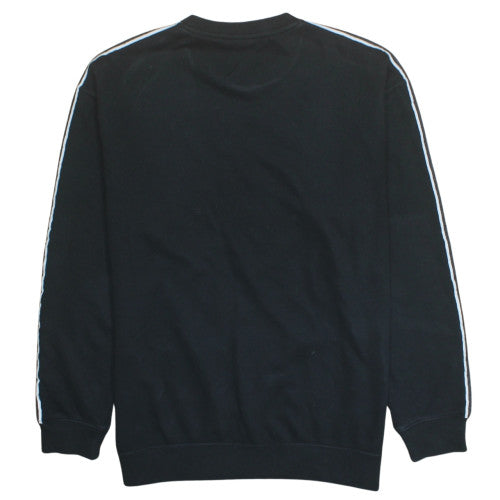 Champion Men’s Black Logo Crew Neck Pullover Sweatshirt Medium