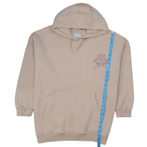 Disney x Primark Women Beige Hoodie S Minnie Mouse Graphic Cotton
