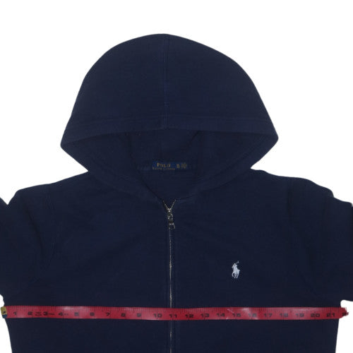 Polo Ralph Lauren Women’s Navy Full Zip Hoodie XL Cotton Blend
