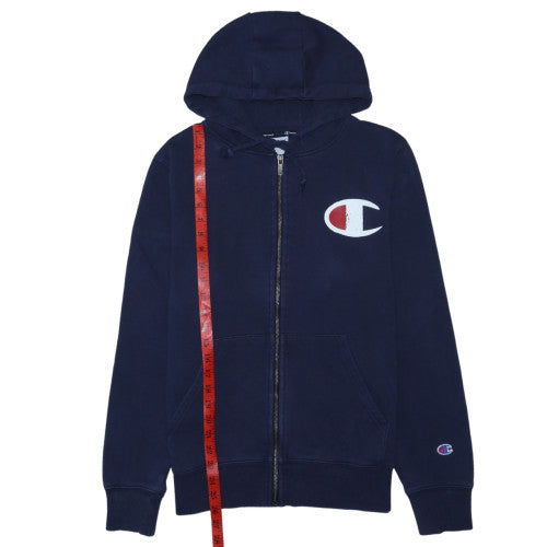 Champion Men's Blue Full Zip Hoodie Size S Regular Fit
