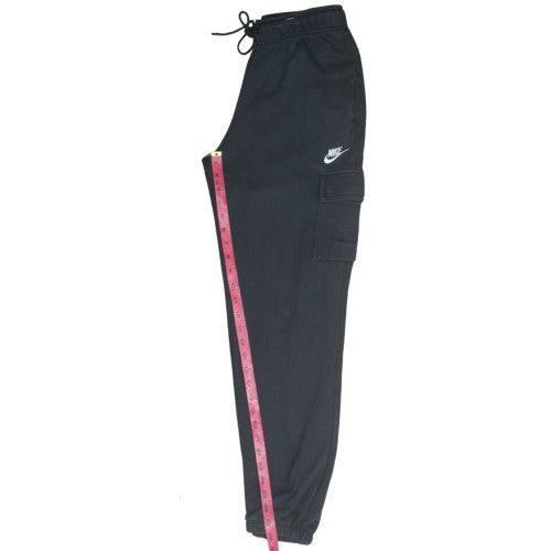 Nike Men's Black Small Cargo Fleece Joggers