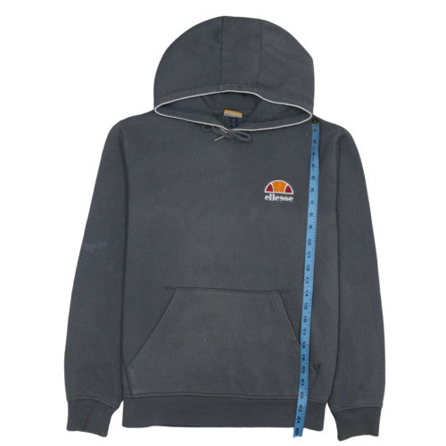 Ellesse Men’s Grey Pullover Hoodie L Regular Fit Sports Style