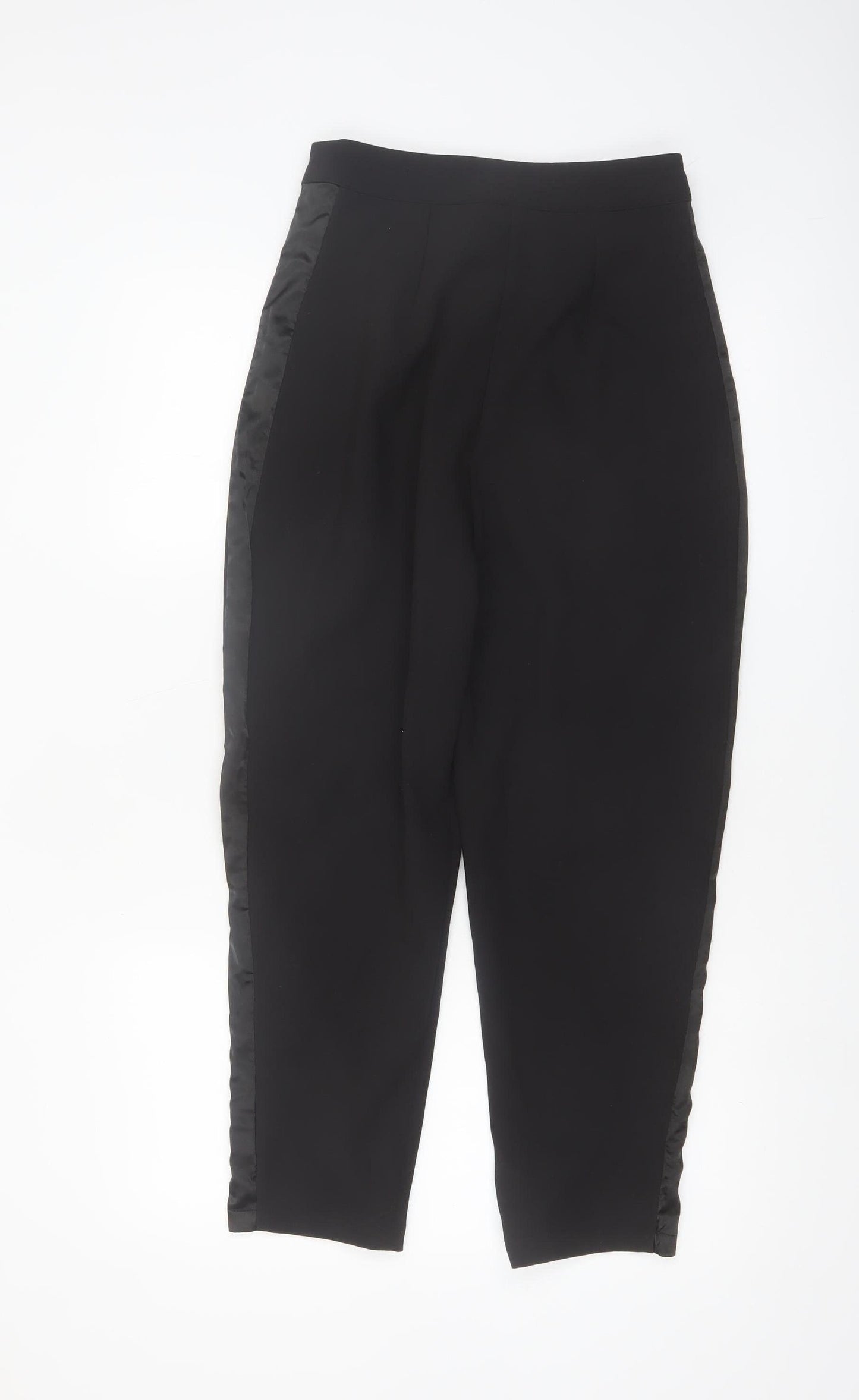 Pour Moi Women's Black Pleated Tapered Trousers Size 8