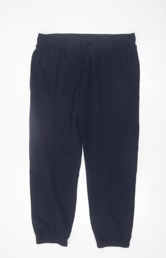 Marks and Spencer Men’s Blue Jogger Trousers L Regular Fit