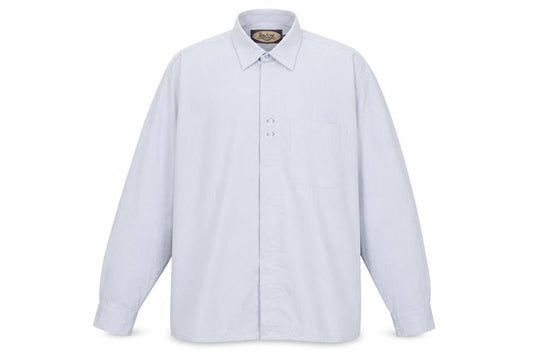 Redox Men's Blue XL Long Sleeve Button-Up Cotton Shirt