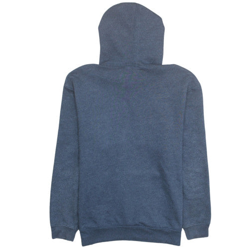 GAP Men's Blue Pullover Fleece Logo Hoodie Size M Regular Fit