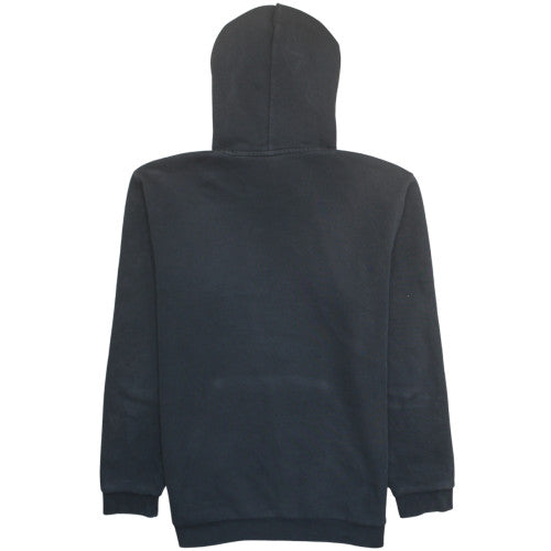 Adidas Mens Black Pullover Hoodie L Regular Fit Sports Style