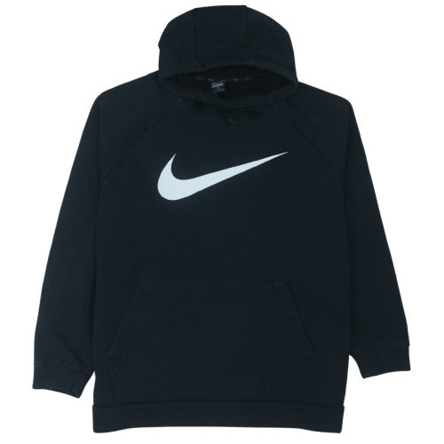 Nike Men's Black 2XL Pullover Hoodie Dri-Fit Sports Fleece