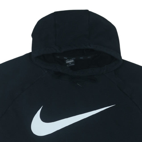 Nike Men's Black 2XL Pullover Hoodie Dri-Fit Sports Fleece