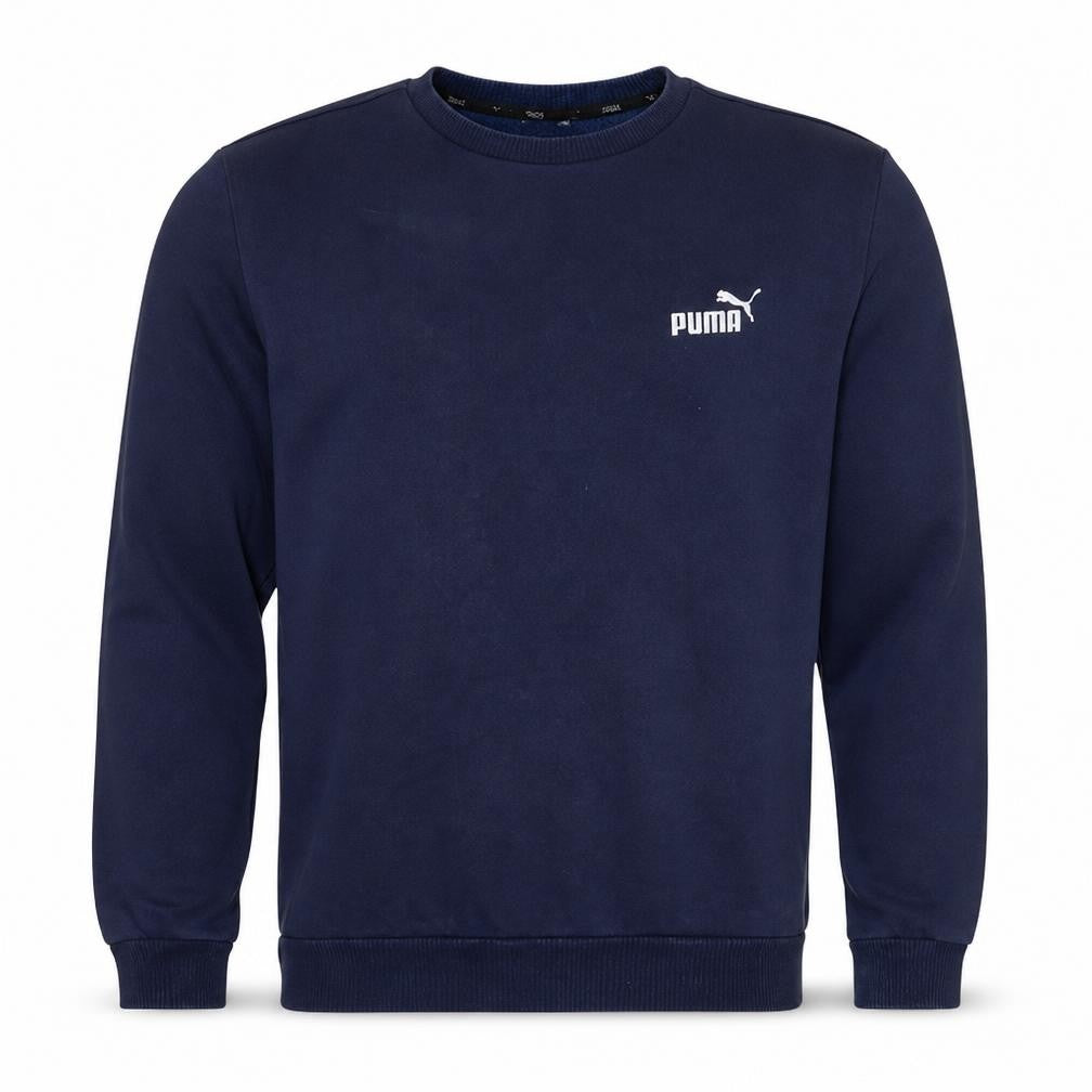 Puma Men's Blue XL Crew Neck Pullover Sweatshirt
