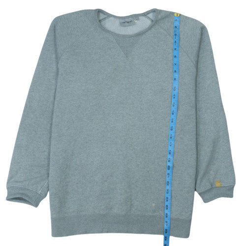 Carhartt Mens Grey XL Pullover Fleece Sweatshirt