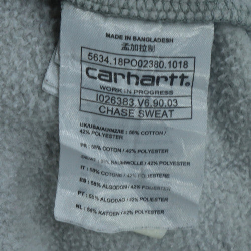 Carhartt Mens Grey XL Pullover Fleece Sweatshirt