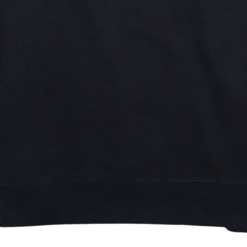 Champion Mens Black XL Pullover Sweatshirt Embroidered Logo