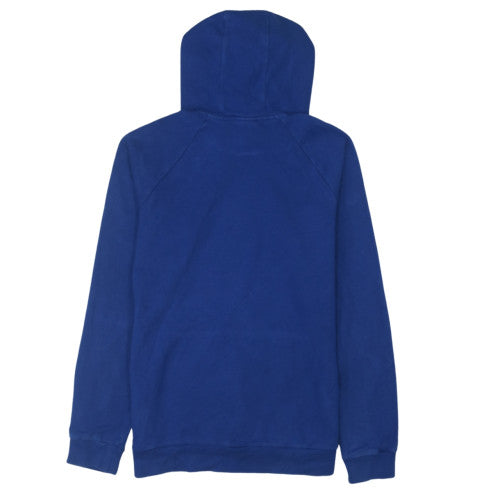 Under Armour Men Blue Pullover Hoodie M Fleece Cotton Blend