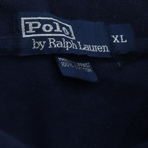 Ralph Lauren Men's Black XL Full Zip Hoodie Sweatshirt