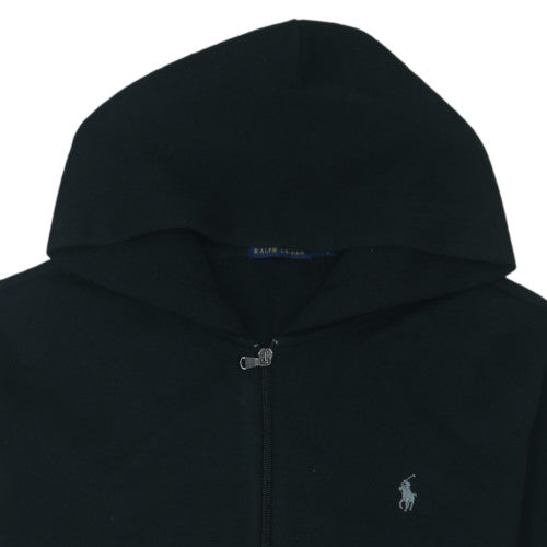 Ralph Lauren Men's Black XL Full Zip Hoodie Sweatshirt