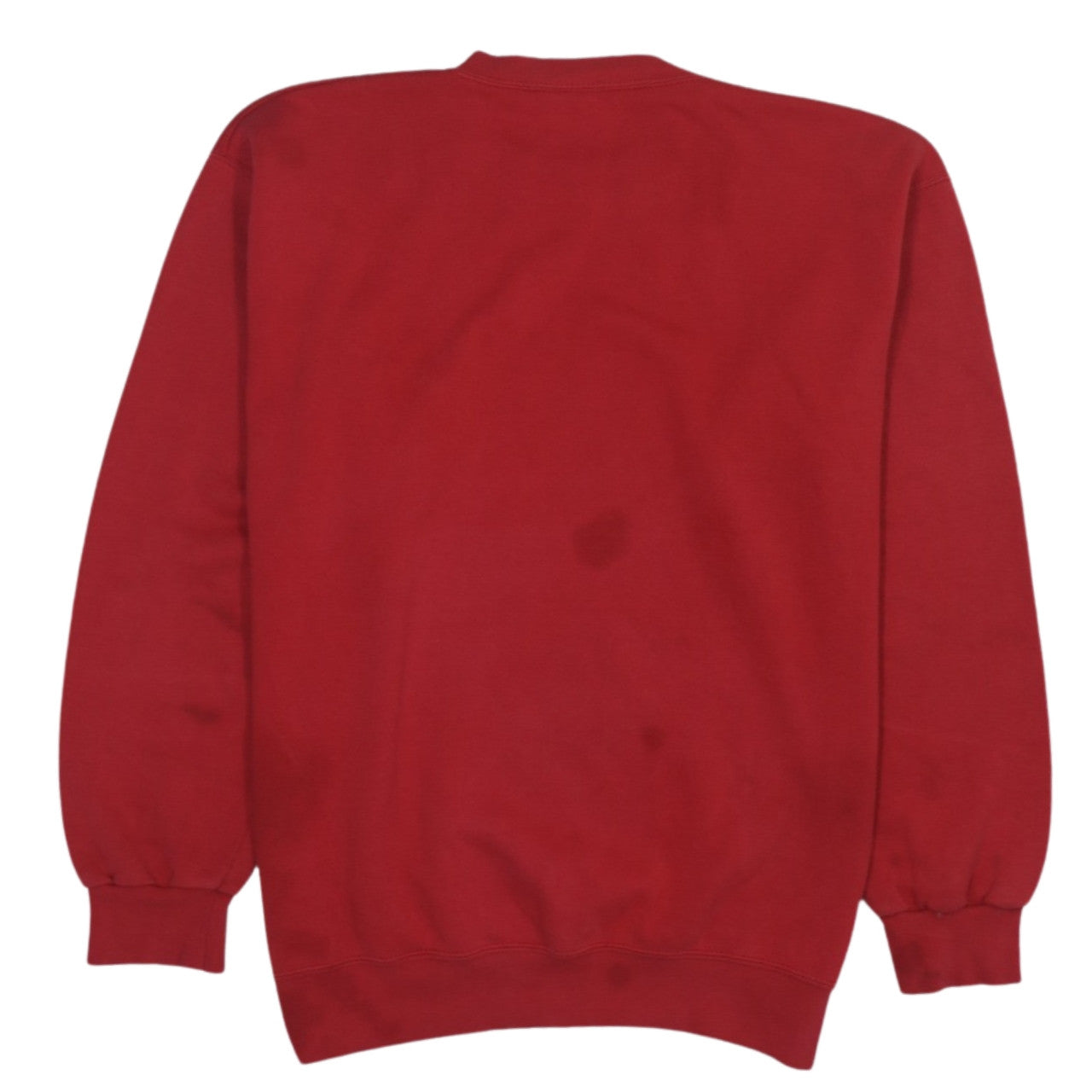 Disney Men Red Mickey Mouse 25th Anniversary Pullover Sweatshirt Medium