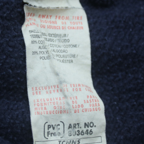 Puma Men's Blue 1/4 Zip Fleece Sweatshirt L Regular Fit