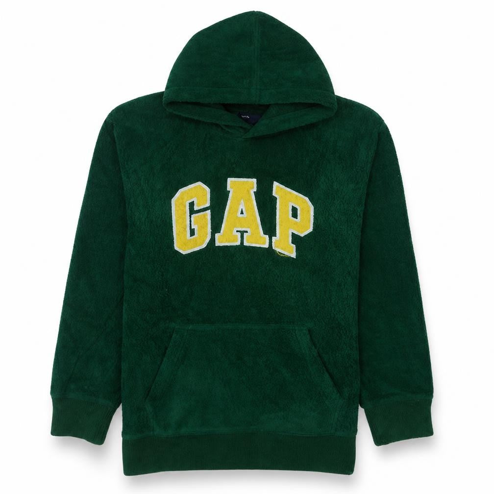 Gap Boys Green Pullover Hoodie XL Fleece Warm Winter Casual Sweatshirt