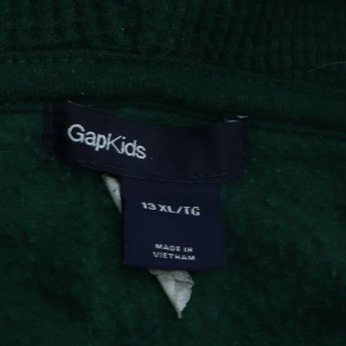 GAP Boys Green Pullover Hoodie XL Fleece Warm Winter Casual Sweatshirt
