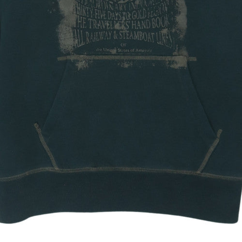 Levi's Mens Black XL Pullover Hoodie Graphic Print Cotton Blend