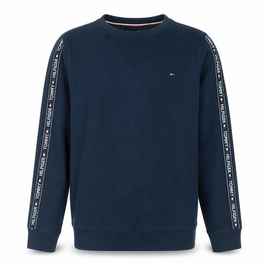 Tommy Hilfiger Men's Navy Blue Crew Neck Sweatshirt M