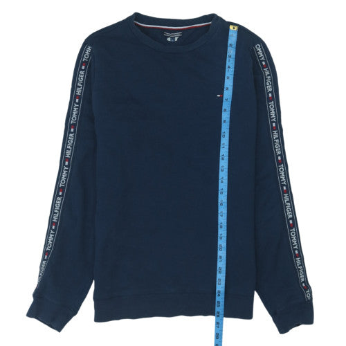 Tommy Hilfiger Men's Navy Blue Crew Neck Sweatshirt M