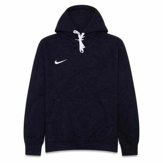 Nike Men's Black Pullover Hoodie M Regular Fit Fleece Sweatshirt