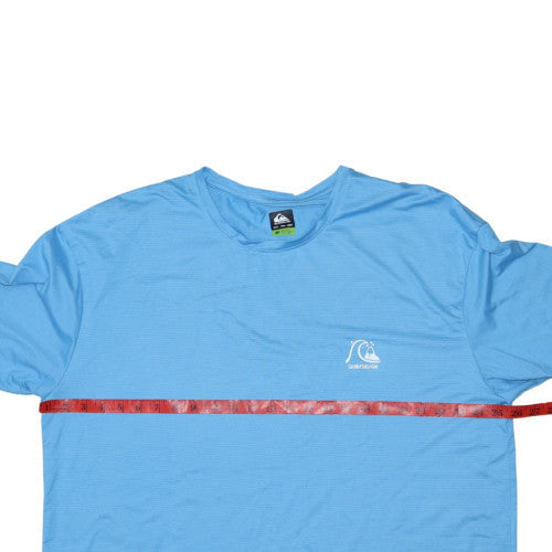 Quiksilver Men's Blue XXXL Short Sleeve Crew Neck T-Shirt