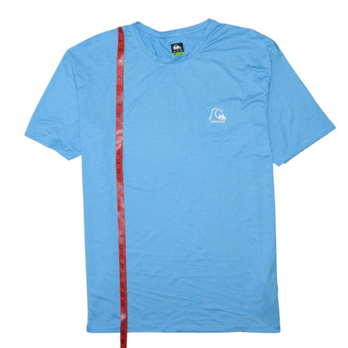 Quiksilver Men's Blue XXXL Short Sleeve Crew Neck T-Shirt